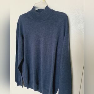 Classic Navy Crewneck Sweater